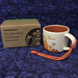 Starbucks Ornament Los Angeles 2013 “You are Here”